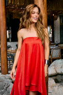 Vestido Sunset em Camadas